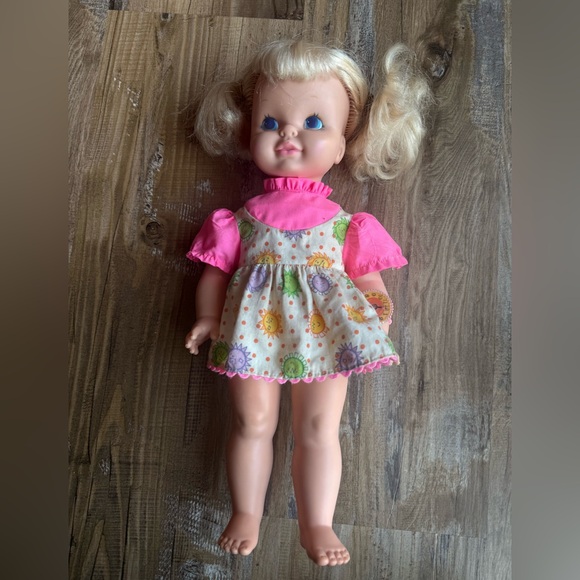 Vintage 1964 Mattel Timey Tell Doll – 17” Blue Eyes – Original Collectible - Picture 1 of 4